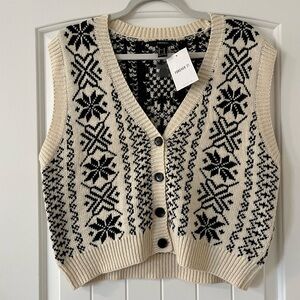 NWT F21 Sweater Vest